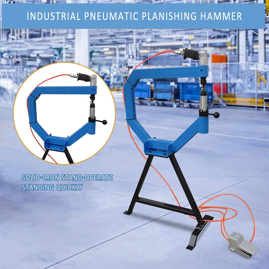 Pneumatic Planishing Hammer with Anvil and Pedal E47312