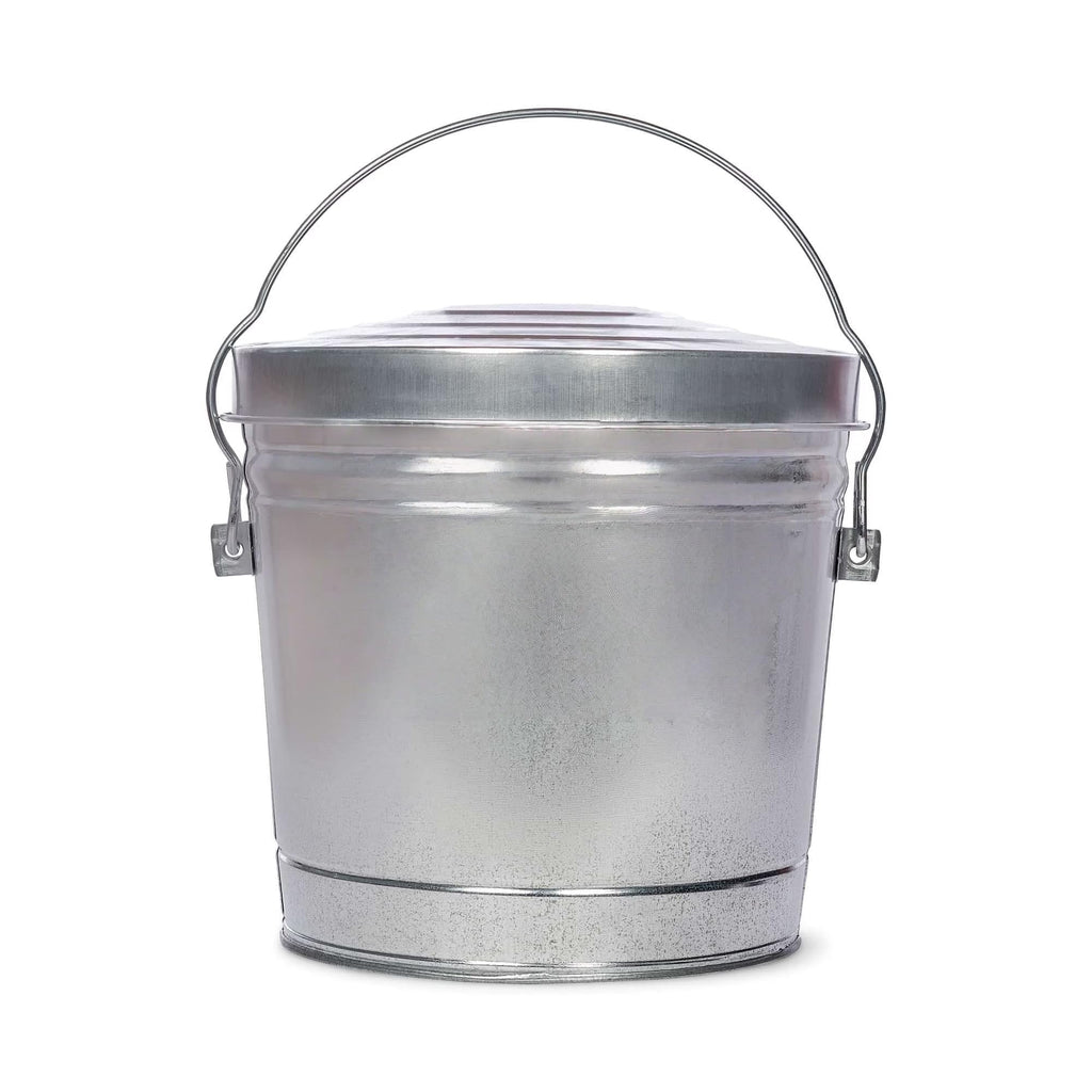 6 Gallon Galvanized Steel Bucket with Wire Bail Handle R338