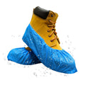 Blue Waterproof Disposable XL Shoe Covers O4737