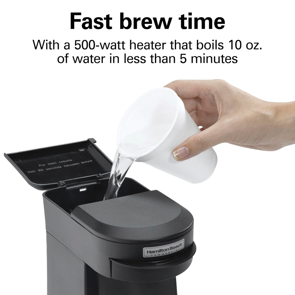 Black Single Serve Pod Coffeemaker W951834