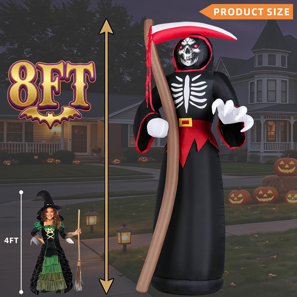 8FT LED Inflatable Outdoor Yard Decor Q785