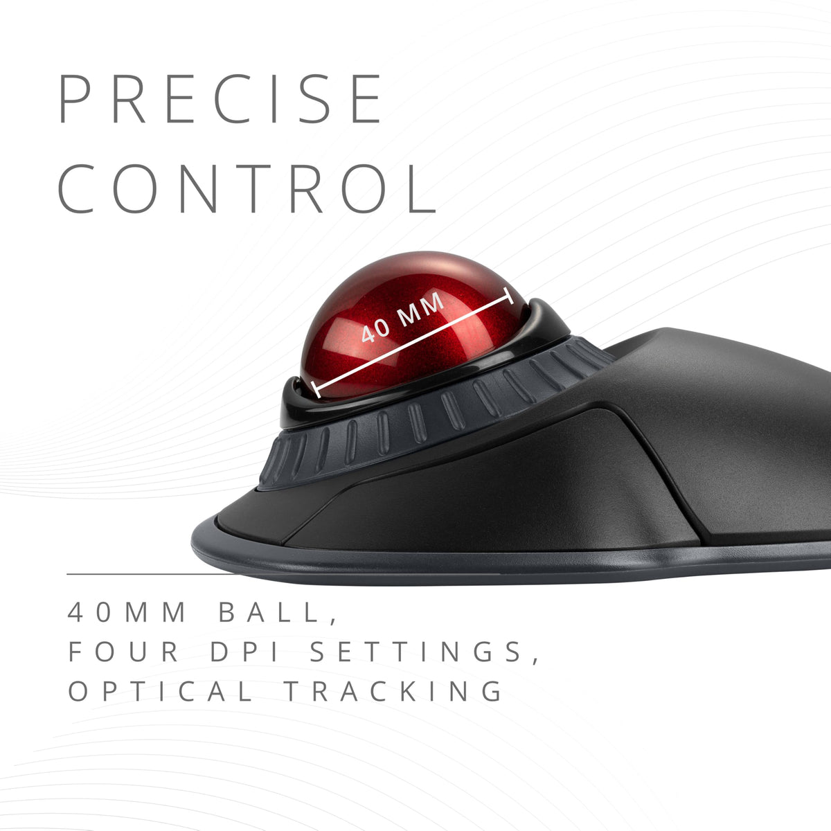 Wireless Trackball with Scroll Ring Z31333