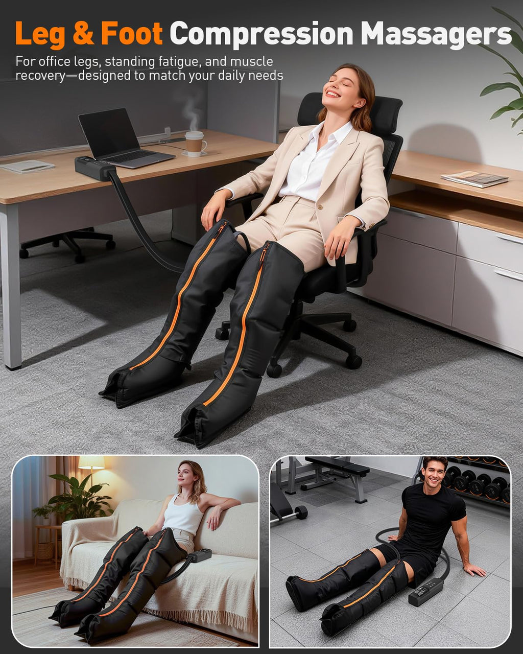 Full Leg Compression Massager H66076