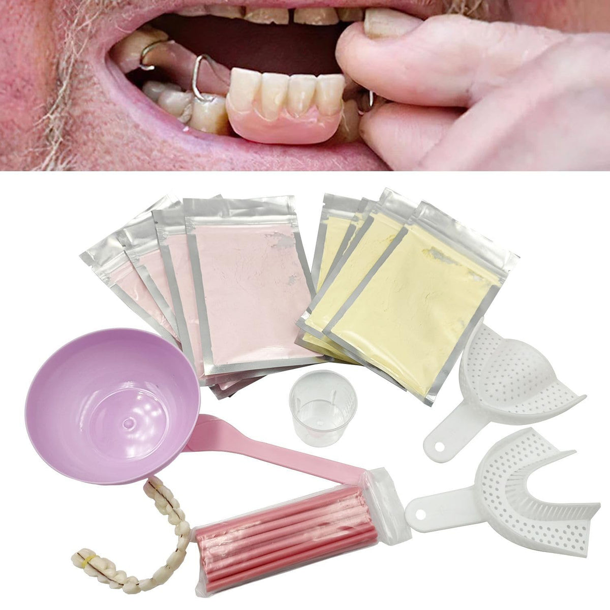 Fake Teeth DIY Dentures W469
