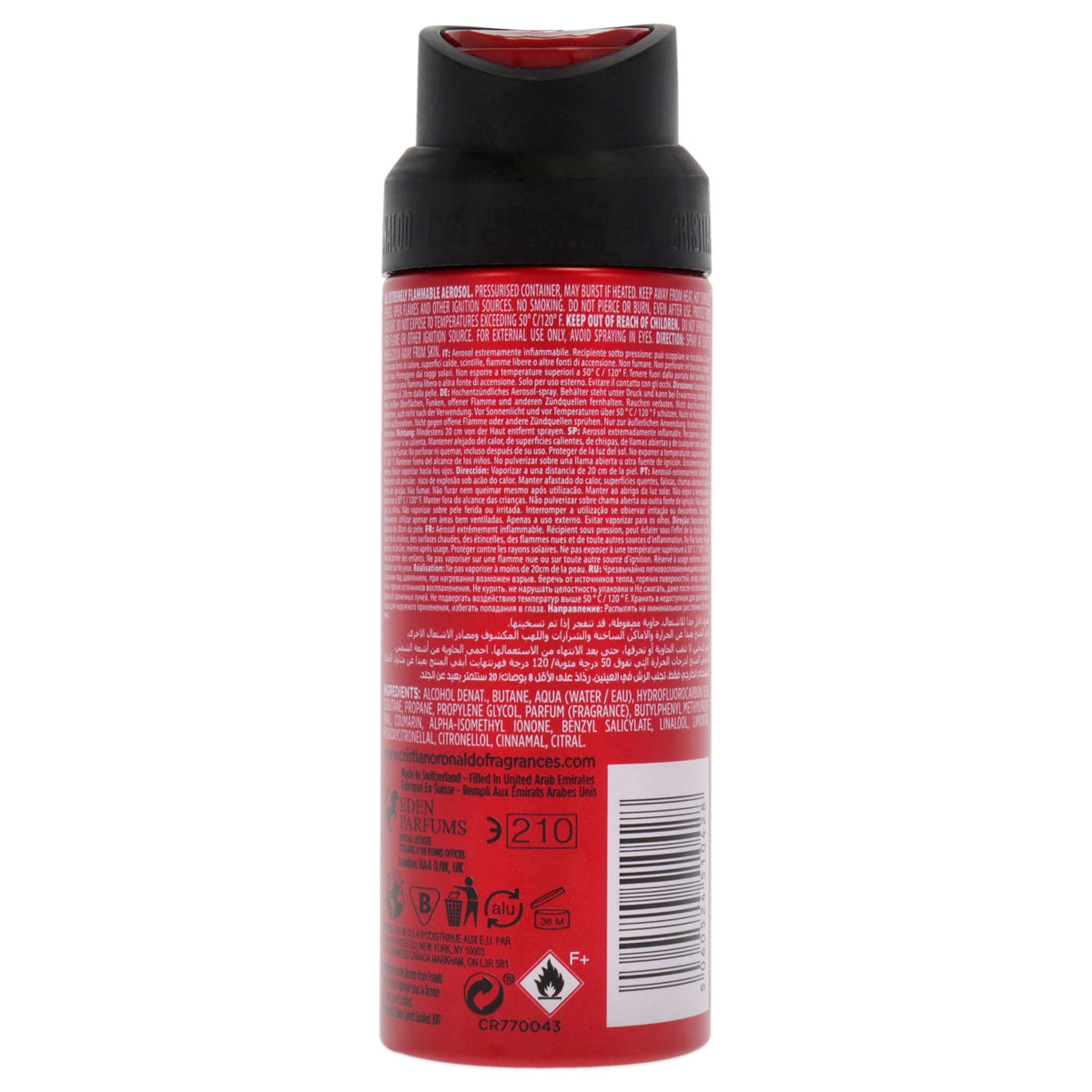 4 oz Woody Musky Fragrance Body Spray W649
