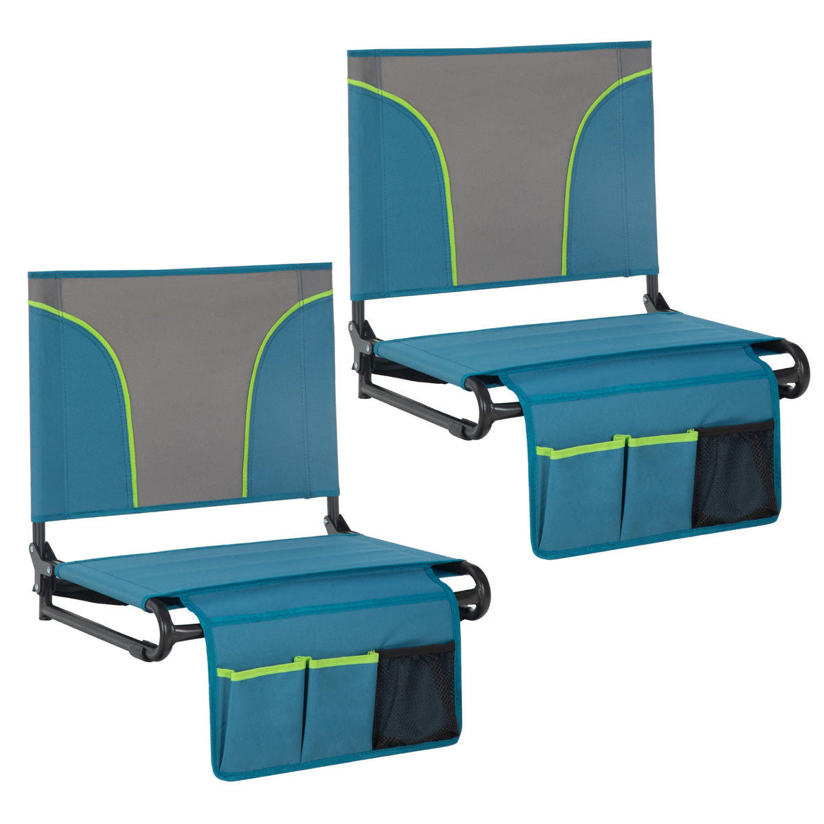 2 Pack Folding Stadium Seats O763