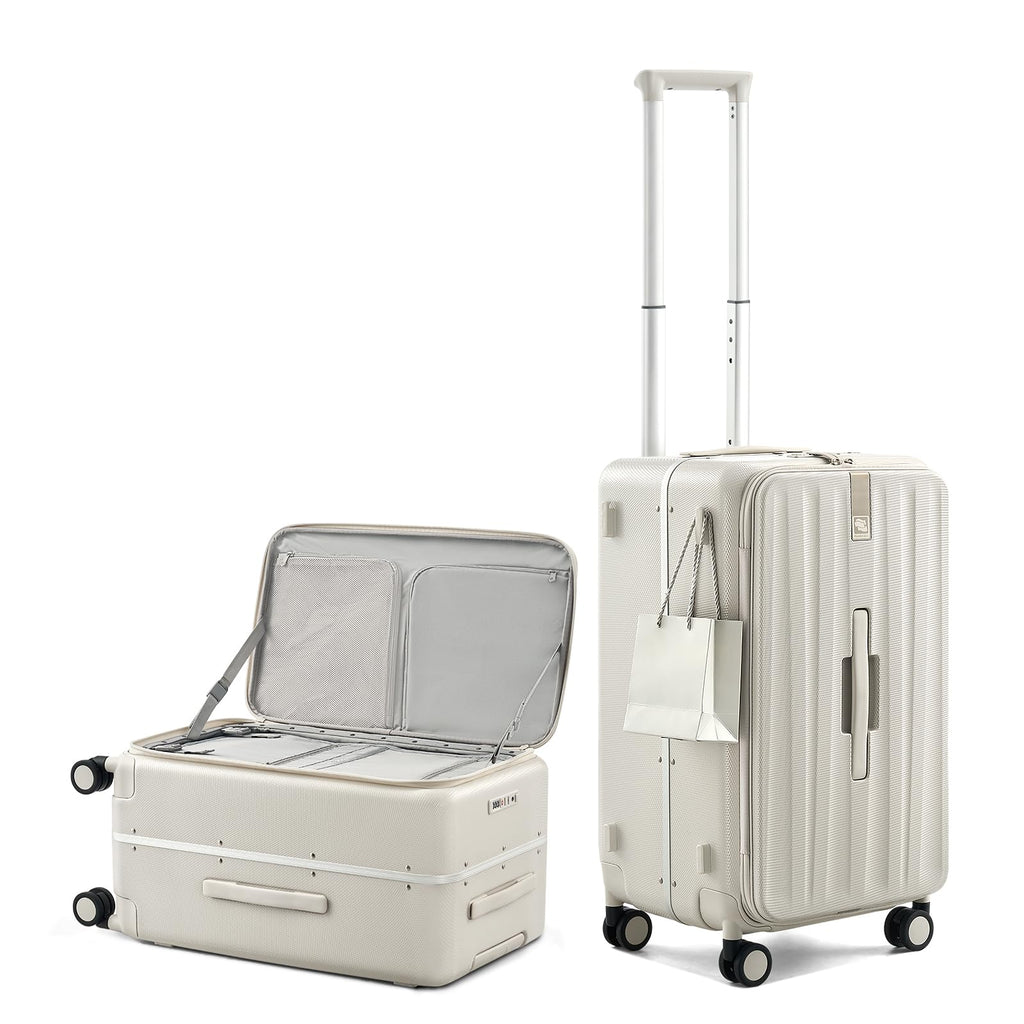 20 Inch Aluminum Frame Hard Shell Carry On Luggage with Wheels S90986