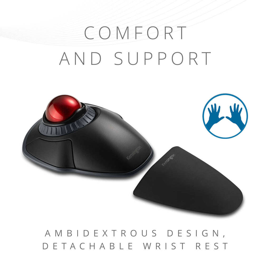 Wireless Trackball with Scroll Ring Z31333
