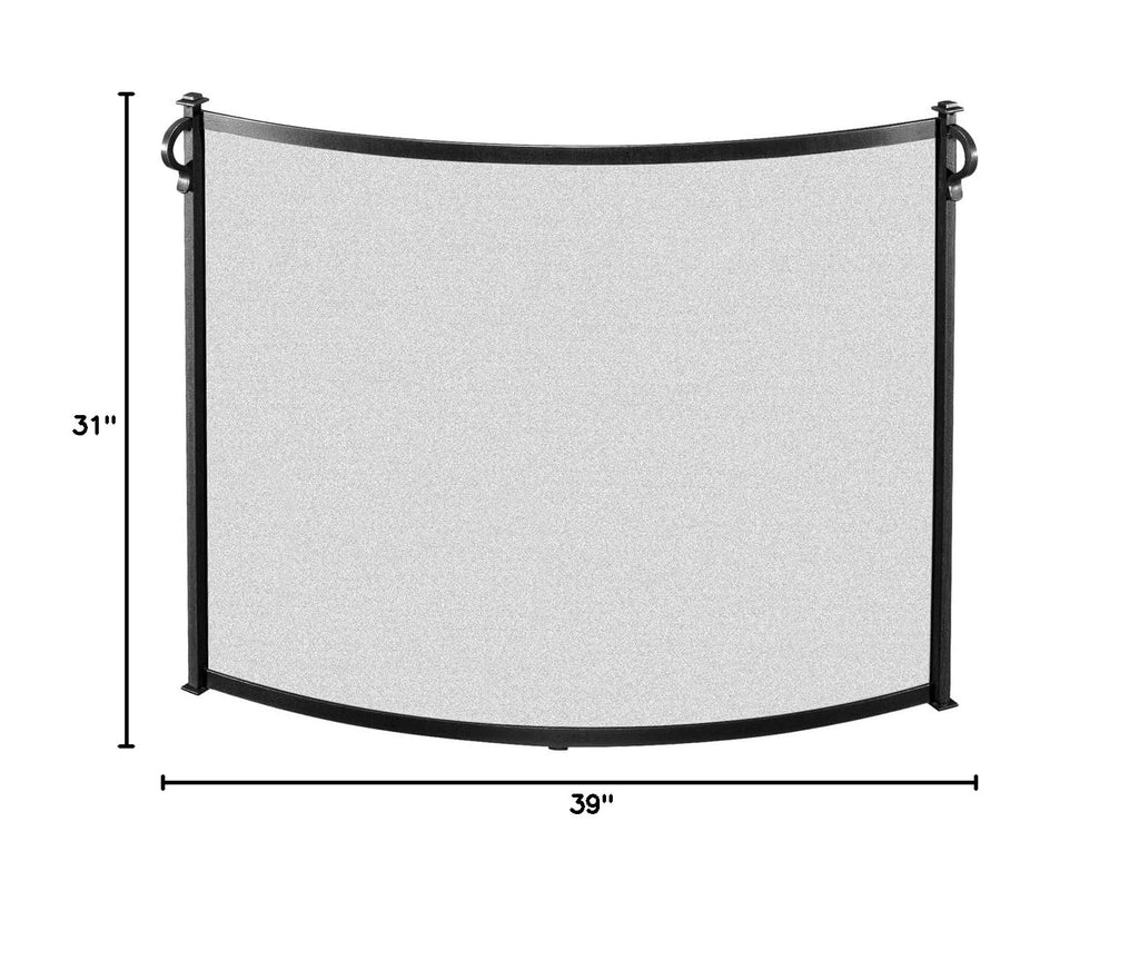 Bowed Fireplace Screen Q67069