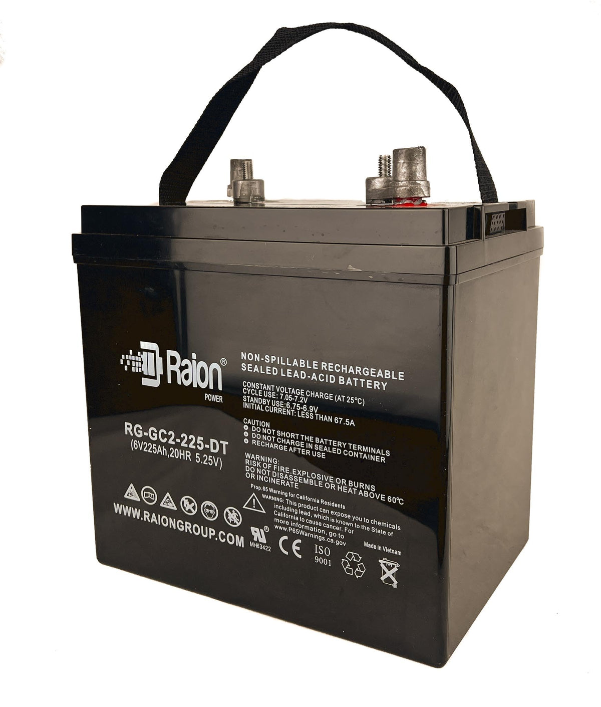 6V 225Ah Rechargeable AGM Battery 8 Pack W565