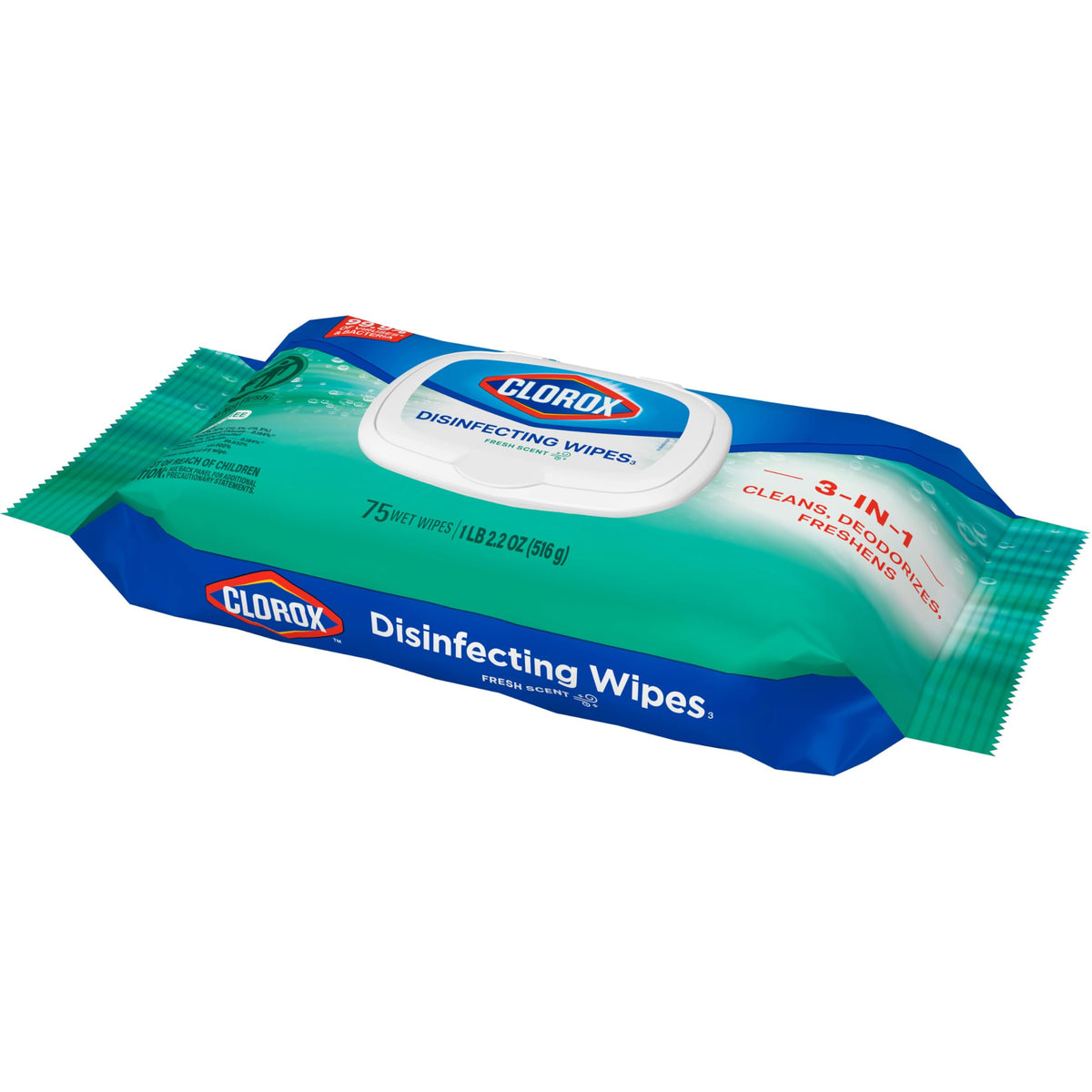 Disinfecting Wipes Fresh Scent 75 Count 3 Pack T86025