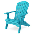 Aruba Blue Folding Adirondack Chair Q6046