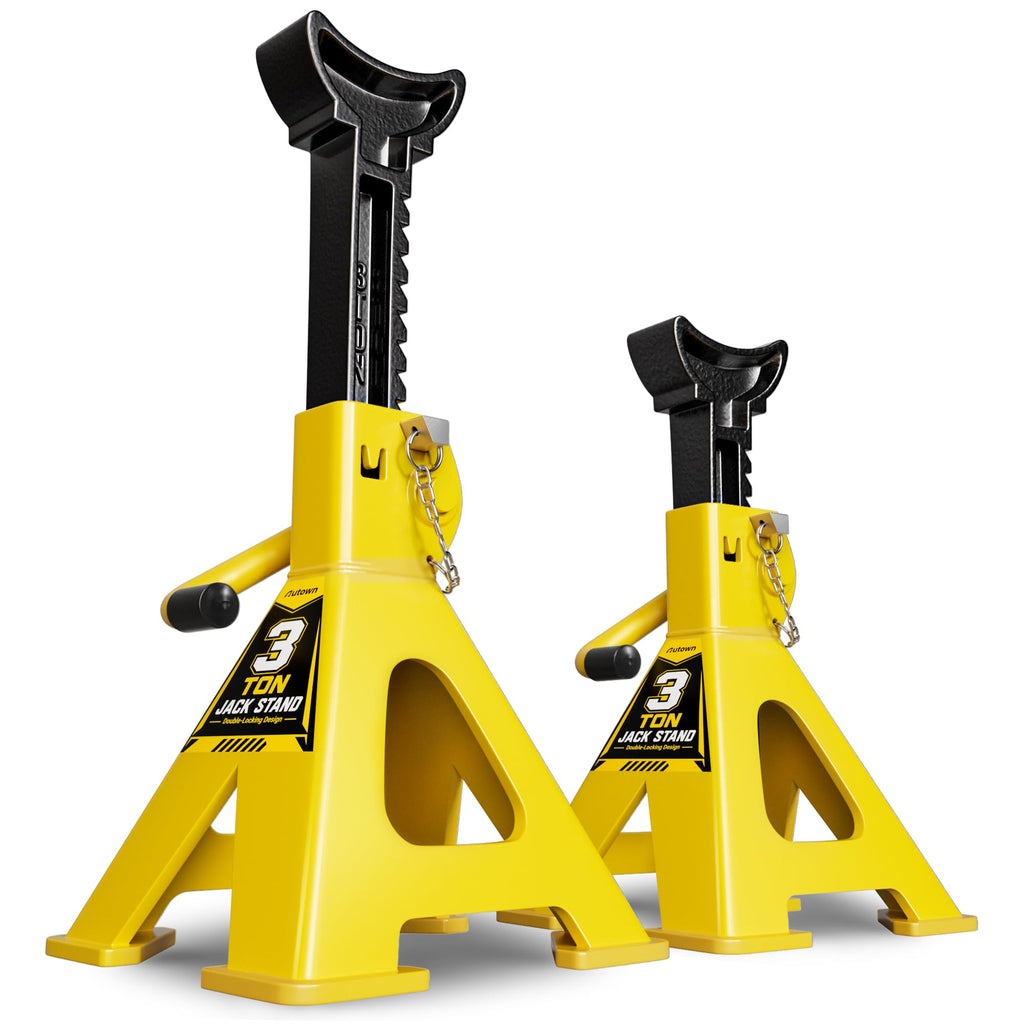 3 Ton Heavy Duty Jack Stands 1 Pair Z68890
