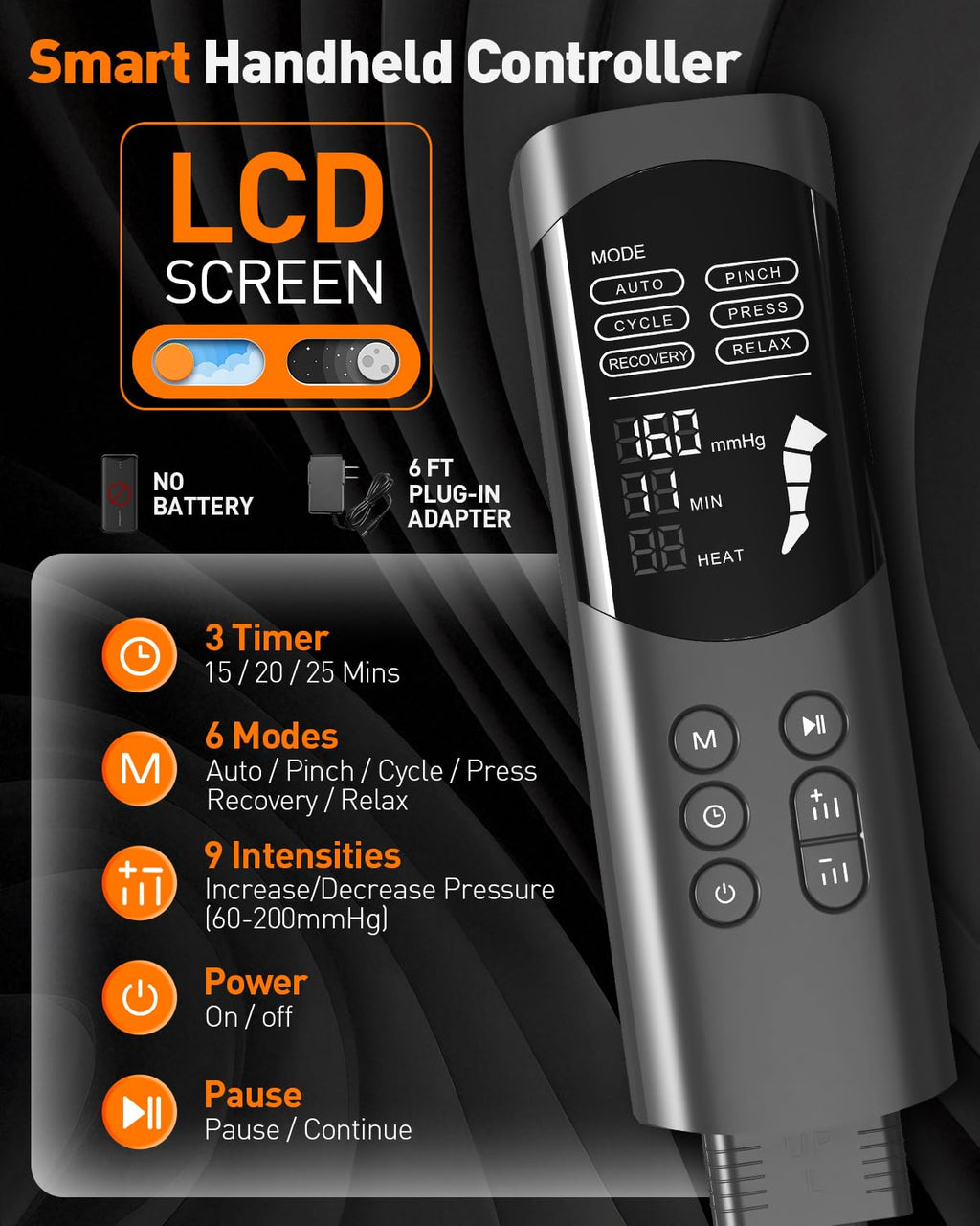Full Leg Compression Massager H66076