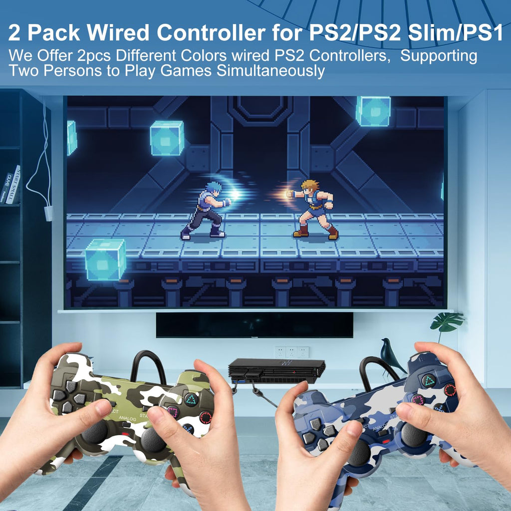 2 Packs Wired Controller H51396