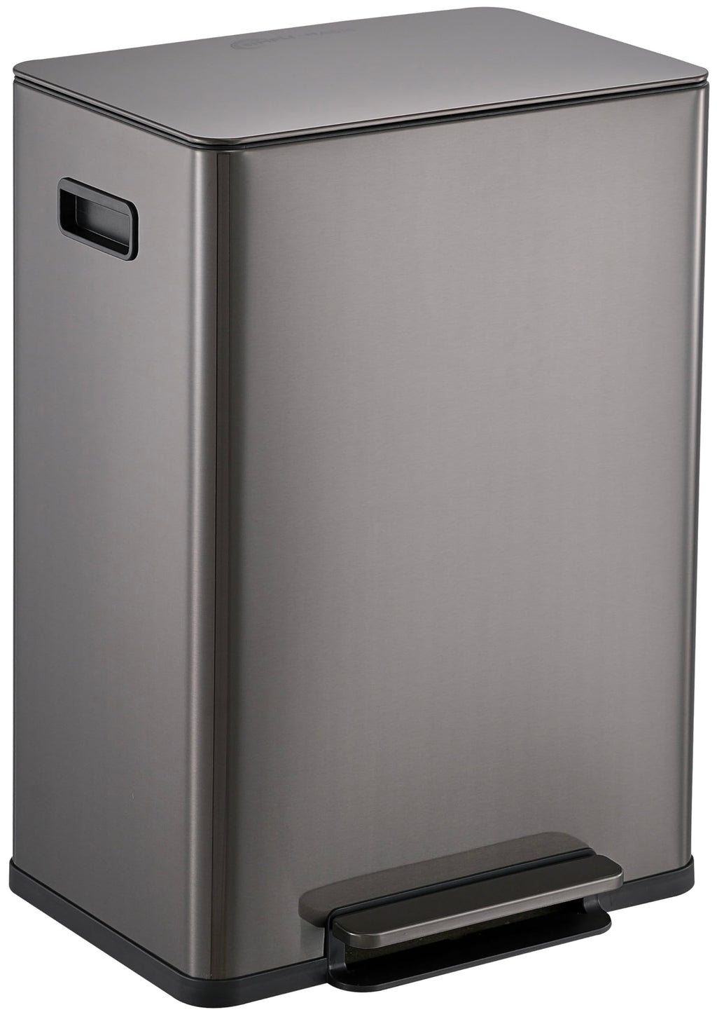 16 Gallon Stainless Steel Step Trash Can V693
