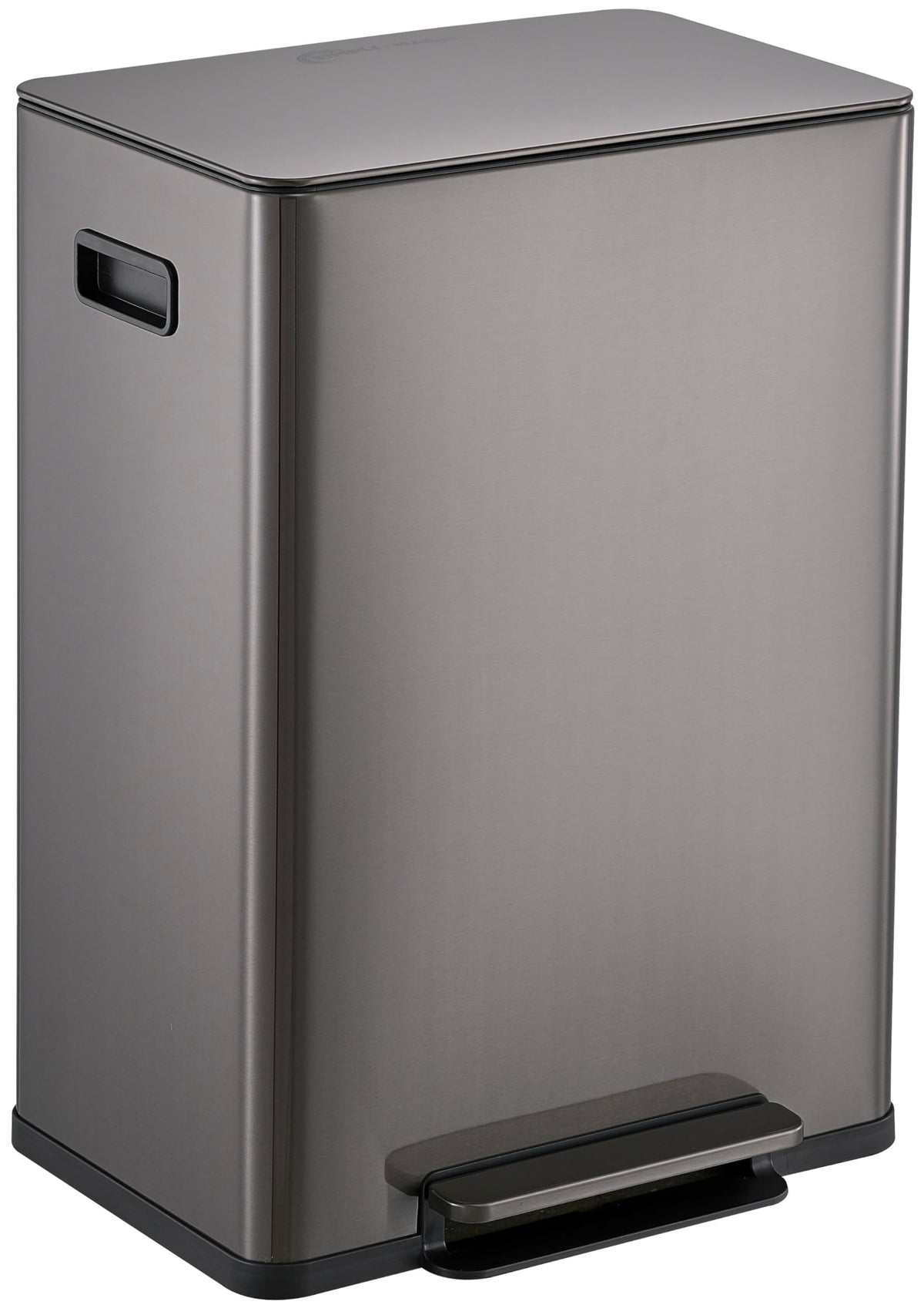 16 Gallon Stainless Steel Step Trash Can V693