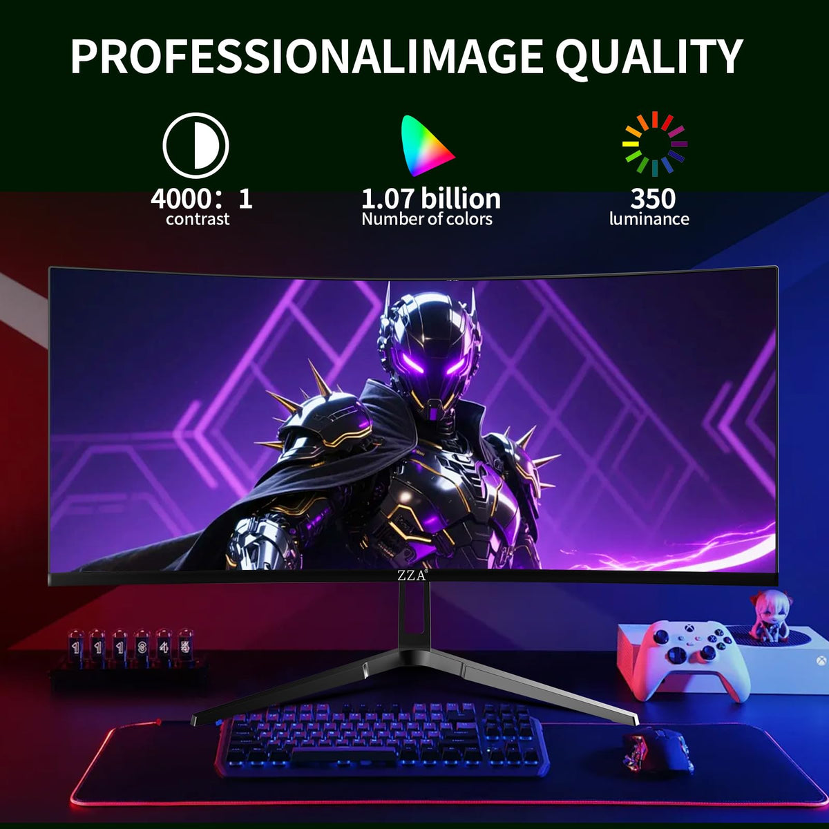 34 Inch Curved Ultrawide Gaming Monitor 240Hz WQHD S358077