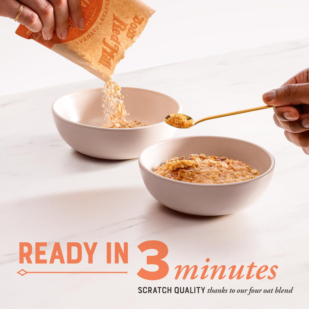 Instant Oatmeal, Maple Brown Sugar, 24 Packets, Gluten Free, Whole Grain W70080