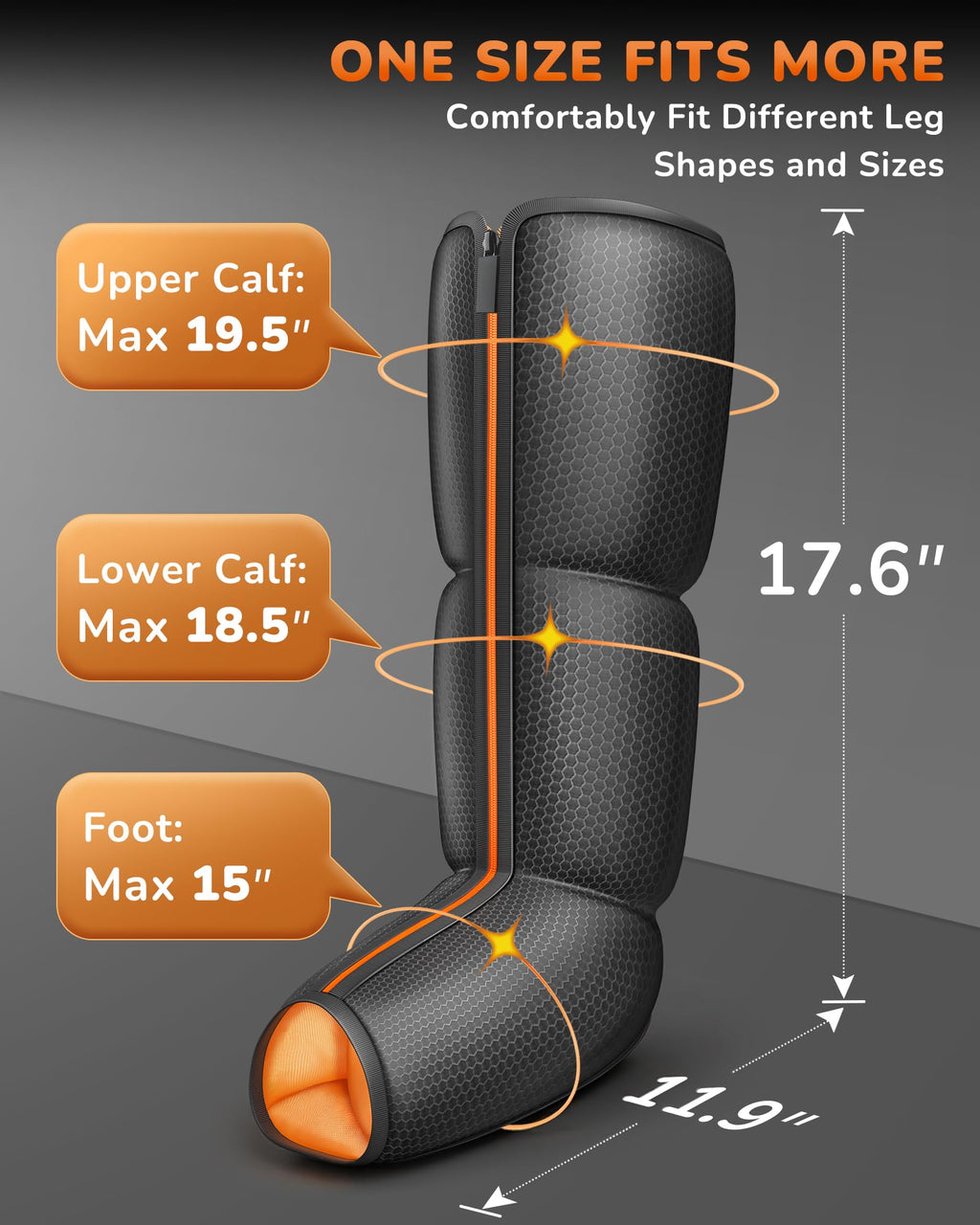 Leg Compression Massager with Heat D792