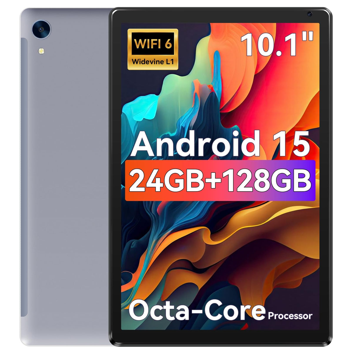 10.1" Android Tablet with Octa-core Processor 24GB RAM 128GB ROM HD IPS Touchscreen G6921