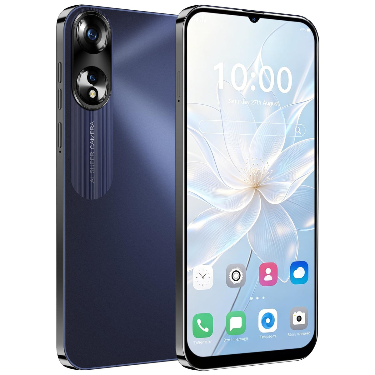 Unlocked 4G Smartphone 6.3 Inch Full Screen 3GB RAM 32GB ROM Black N472