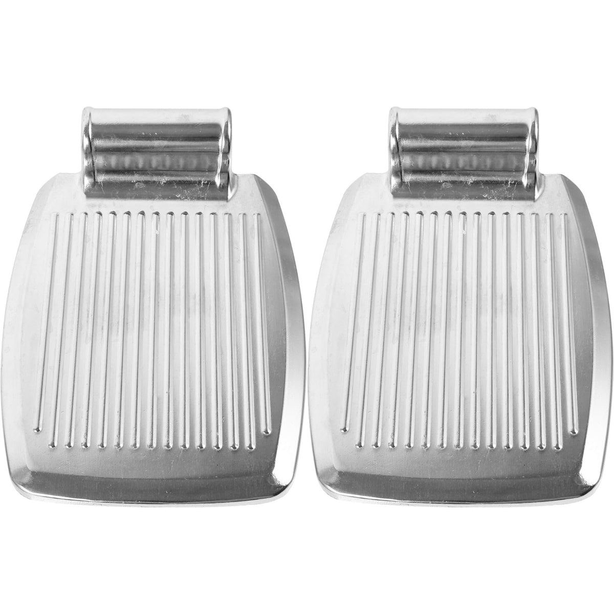 Heavy Duty Wheelchair Footrest Replacement Pair Aluminum Alloy U443