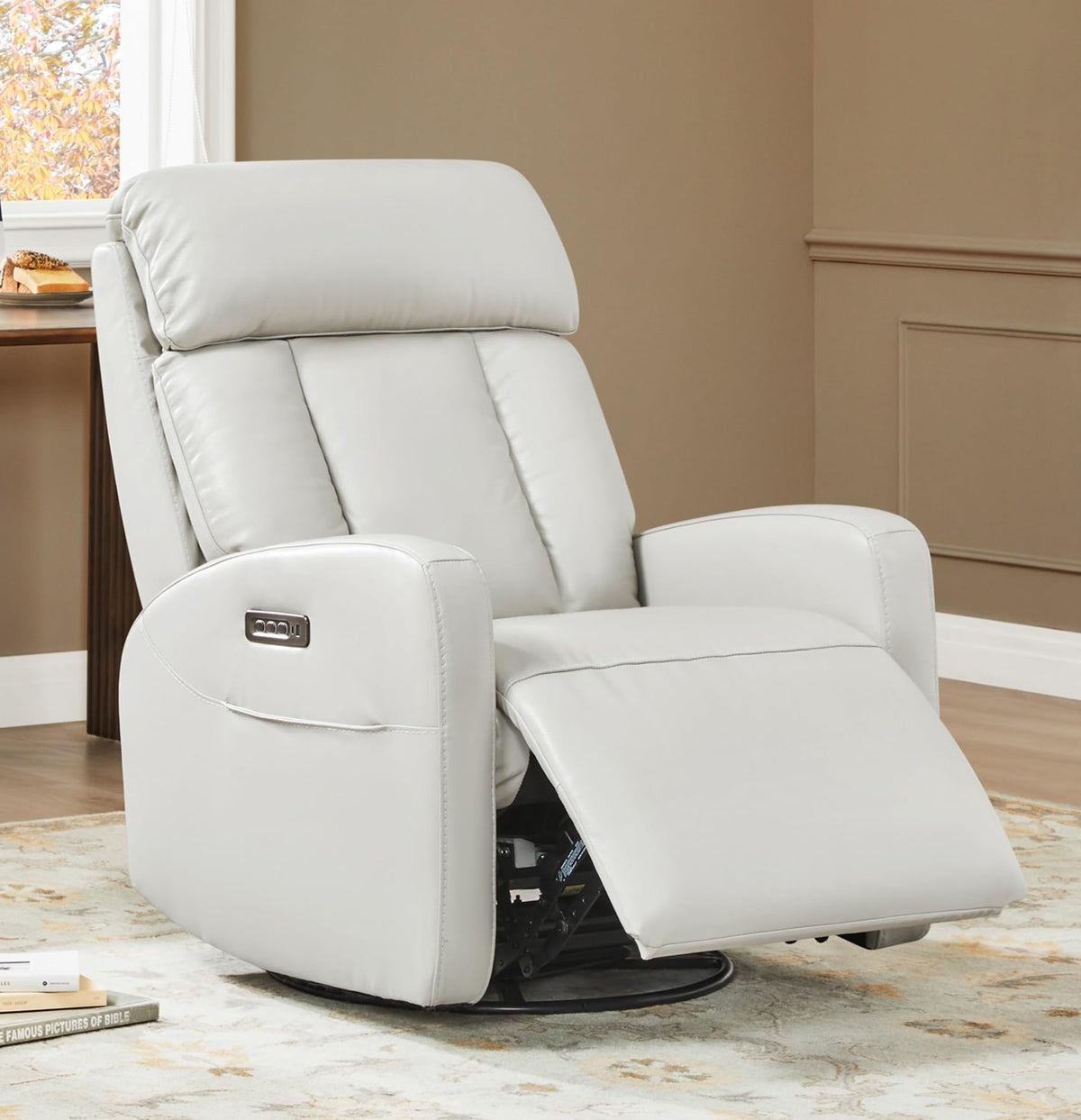 Genuine Leather Power Recliner Chair S767