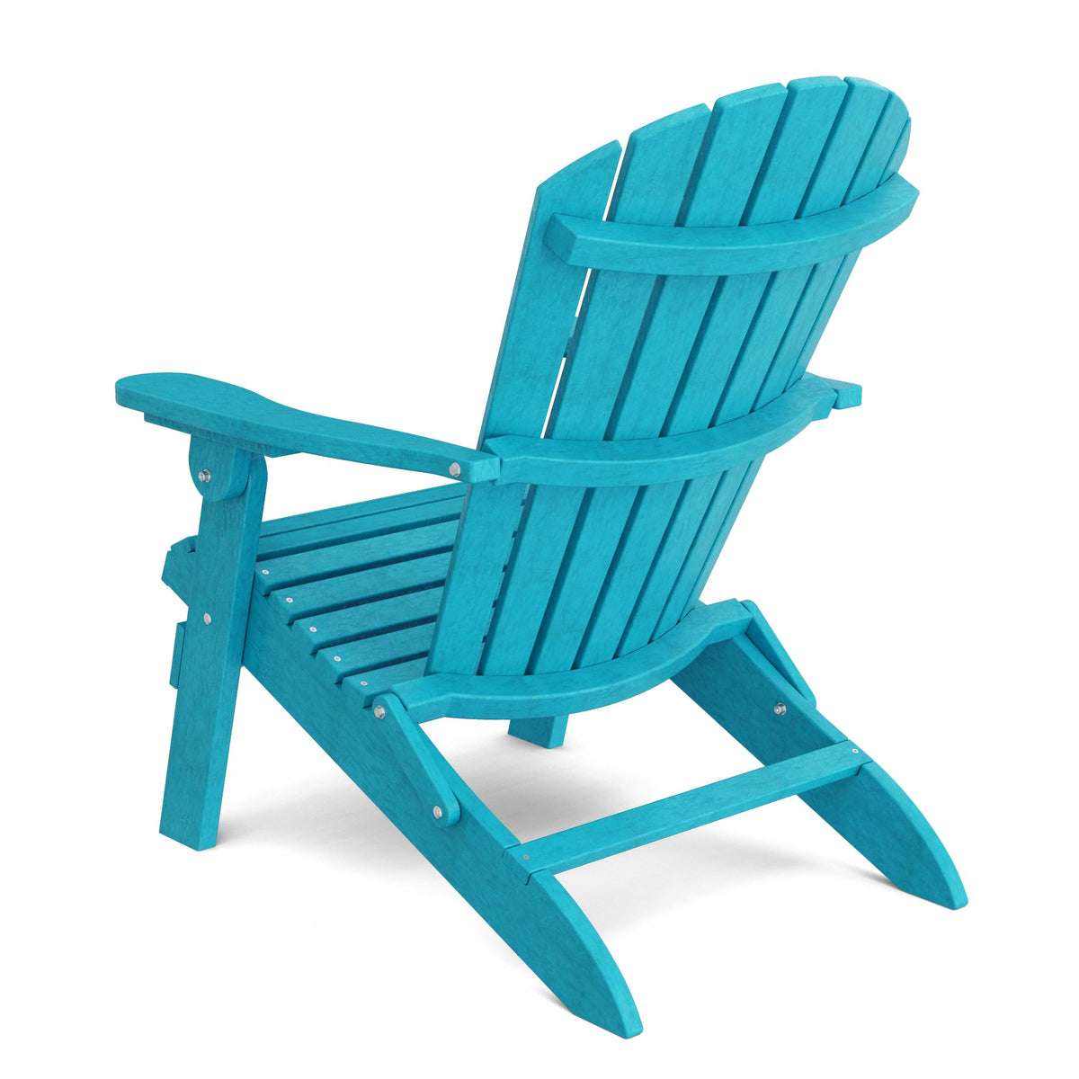 Aruba Blue Folding Adirondack Chair Q6046