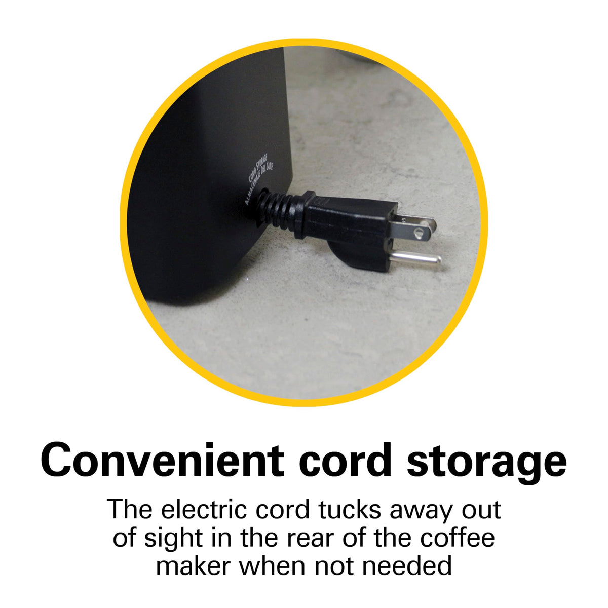 Black Single Serve Pod Coffeemaker W951834