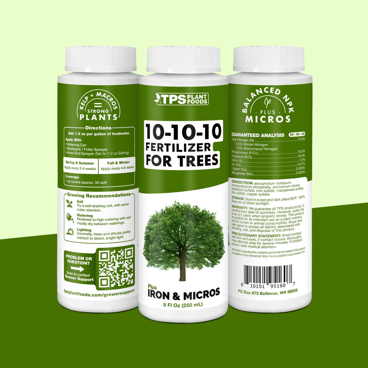 10-10-10 Fertilizer with Iron & Micros, 1 Gal V947