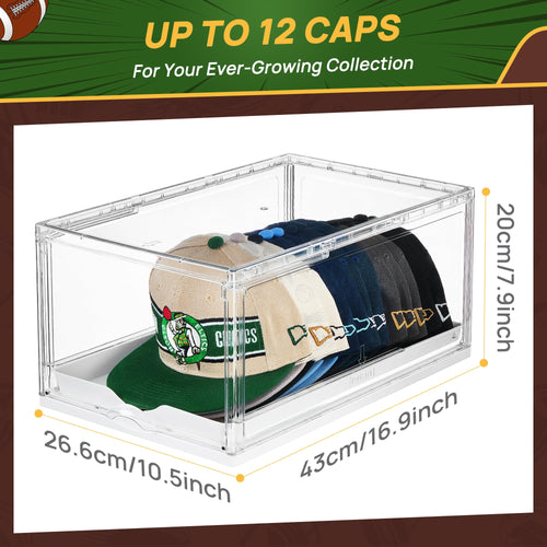 2 Pack Stackable Baseball Caps Organizer U424