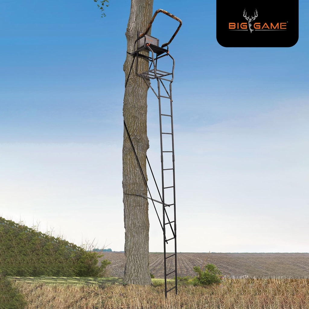 Ladder Treestand with Flip Back Seat X781