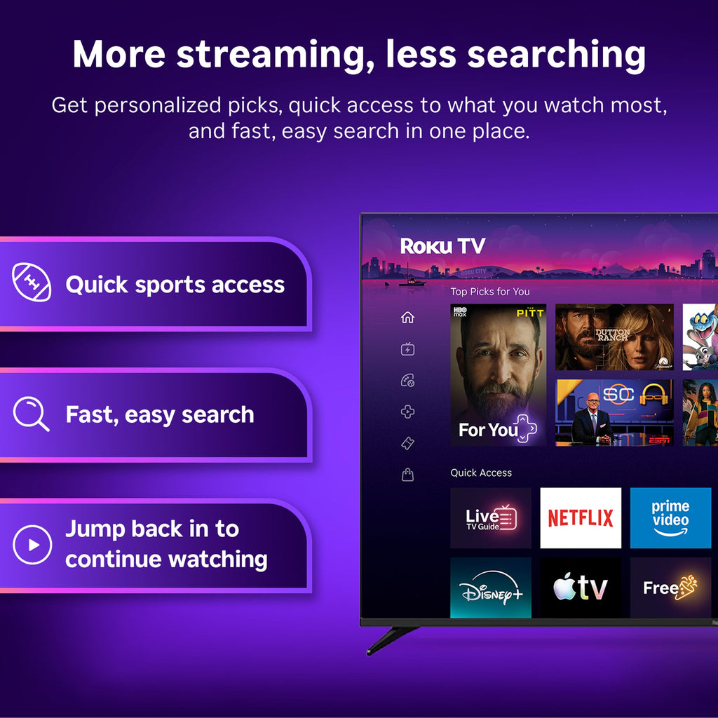 75-Inch 4K QLED Mini-LED Smart TV C750