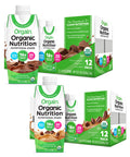 Organic Nutritional Shake Creamy Chocolate Fudge Iced Cafe Mocha 11 Fl Oz Pack of 12 C85266