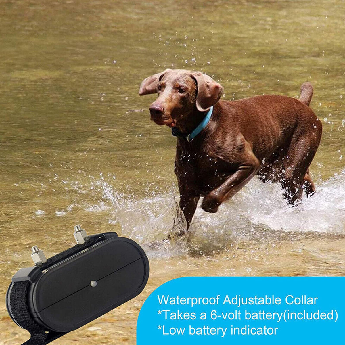 Underground Electric Dog Fence, In-Ground Pet Containment System, Waterproof Training Collar Z82533