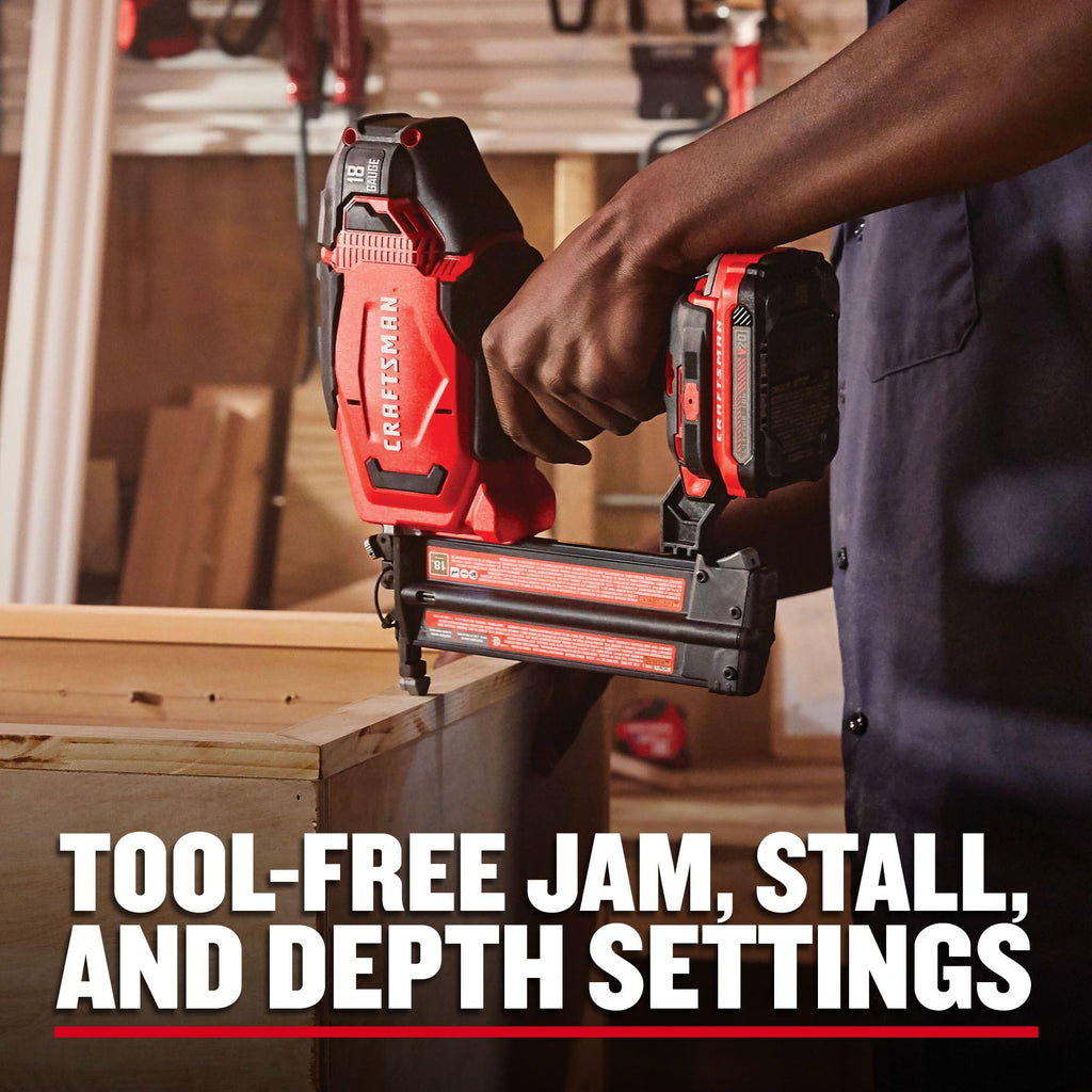 V20 Cordless Brad Nailer 18 Gauge D7432
