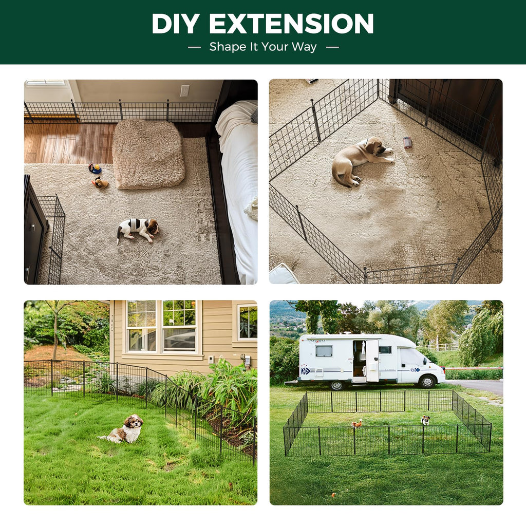 32" H 16 Panels Dog Playpen X95008