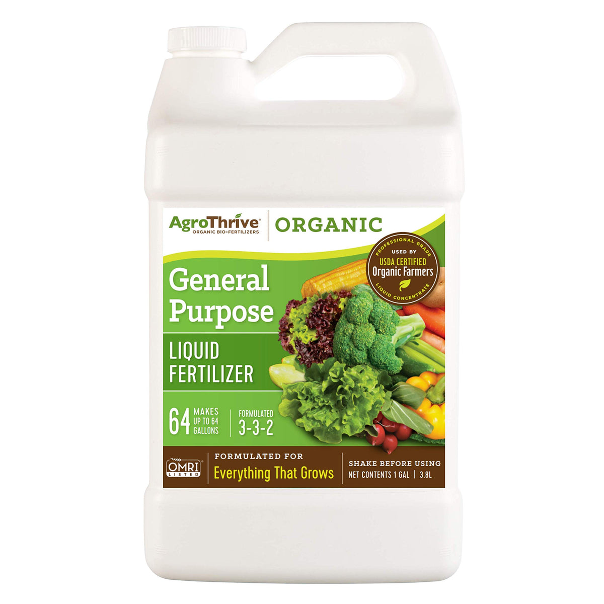 Organic Liquid Fertilizer 1 Gal Y884968
