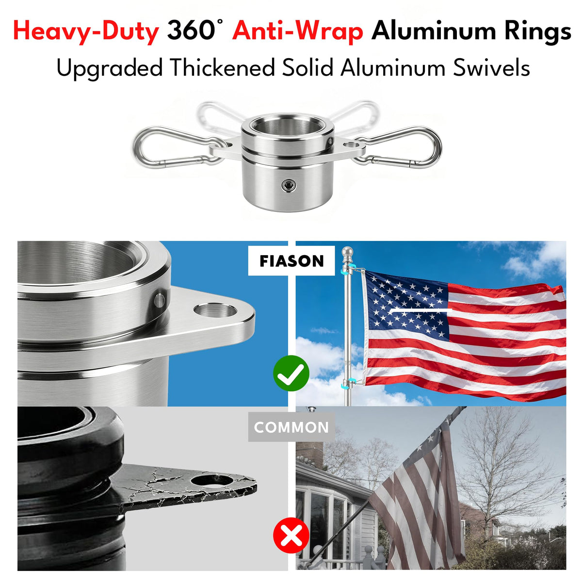 5FT Heavy Duty Flag Pole T23564