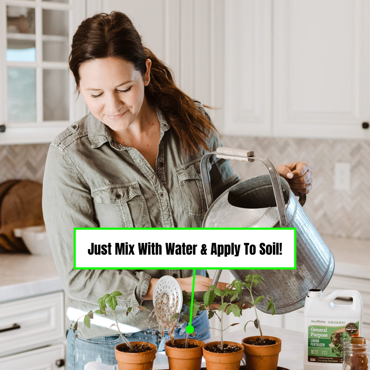Organic Liquid Fertilizer 1 Gal Y884968