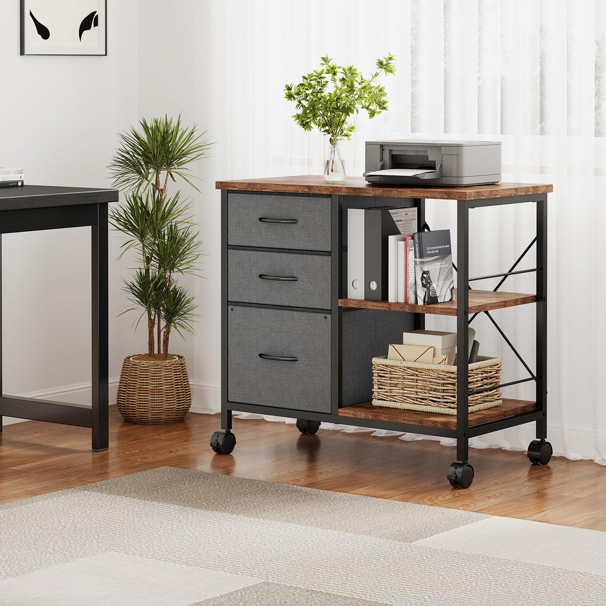 3 Drawer Mobile File Cabinet C649123