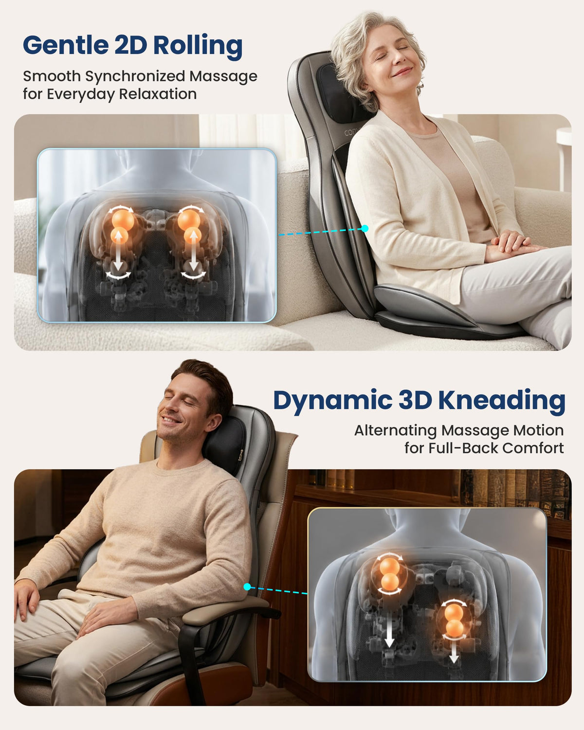 Shiatsu Neck & Back Massager with Heat S999273