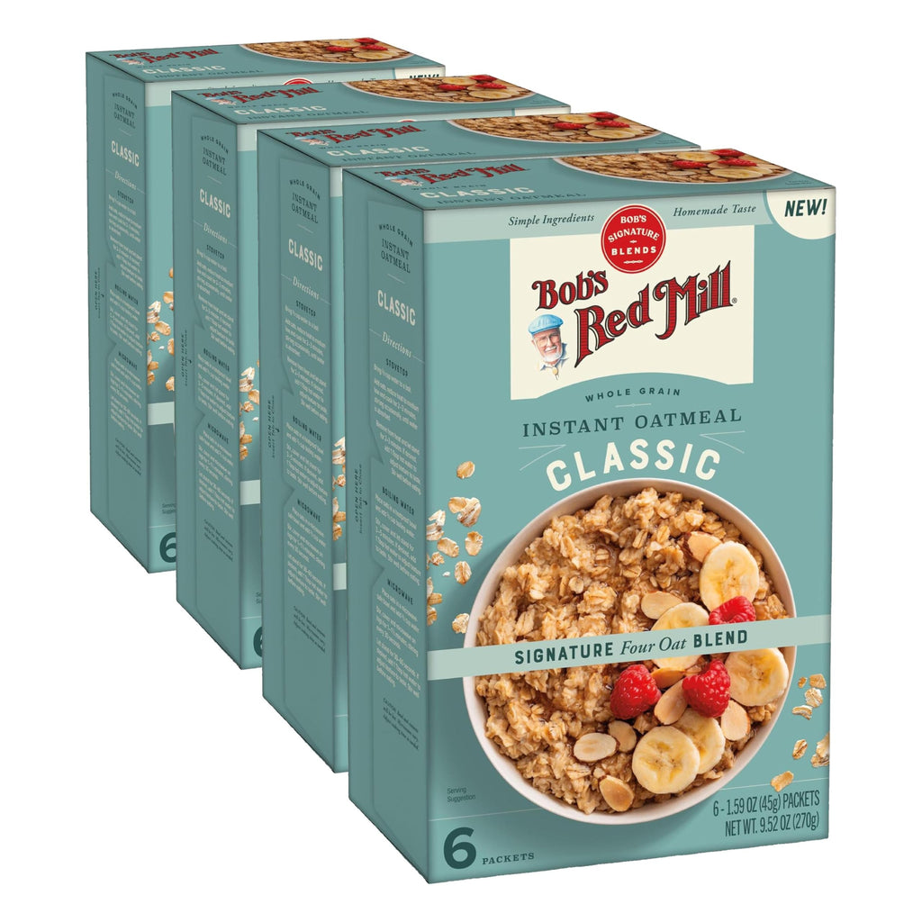 Instant Oatmeal, Maple Brown Sugar, 24 Packets, Gluten Free, Whole Grain W70080