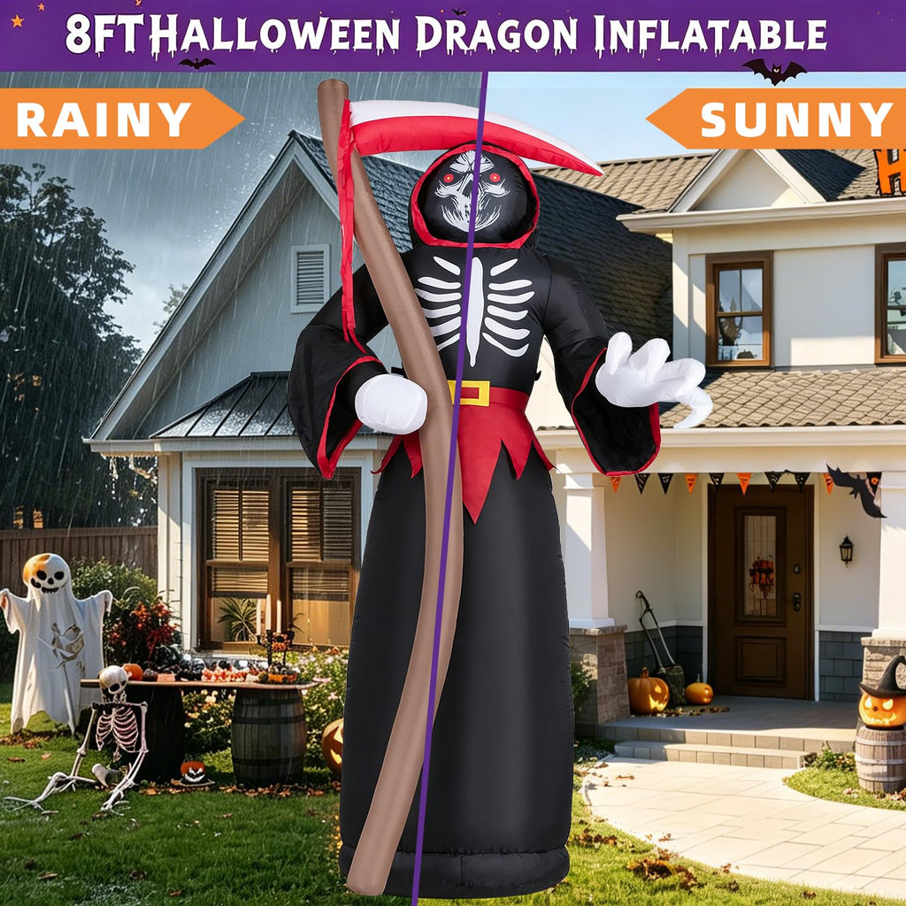 8FT LED Inflatable Outdoor Yard Decor Q785