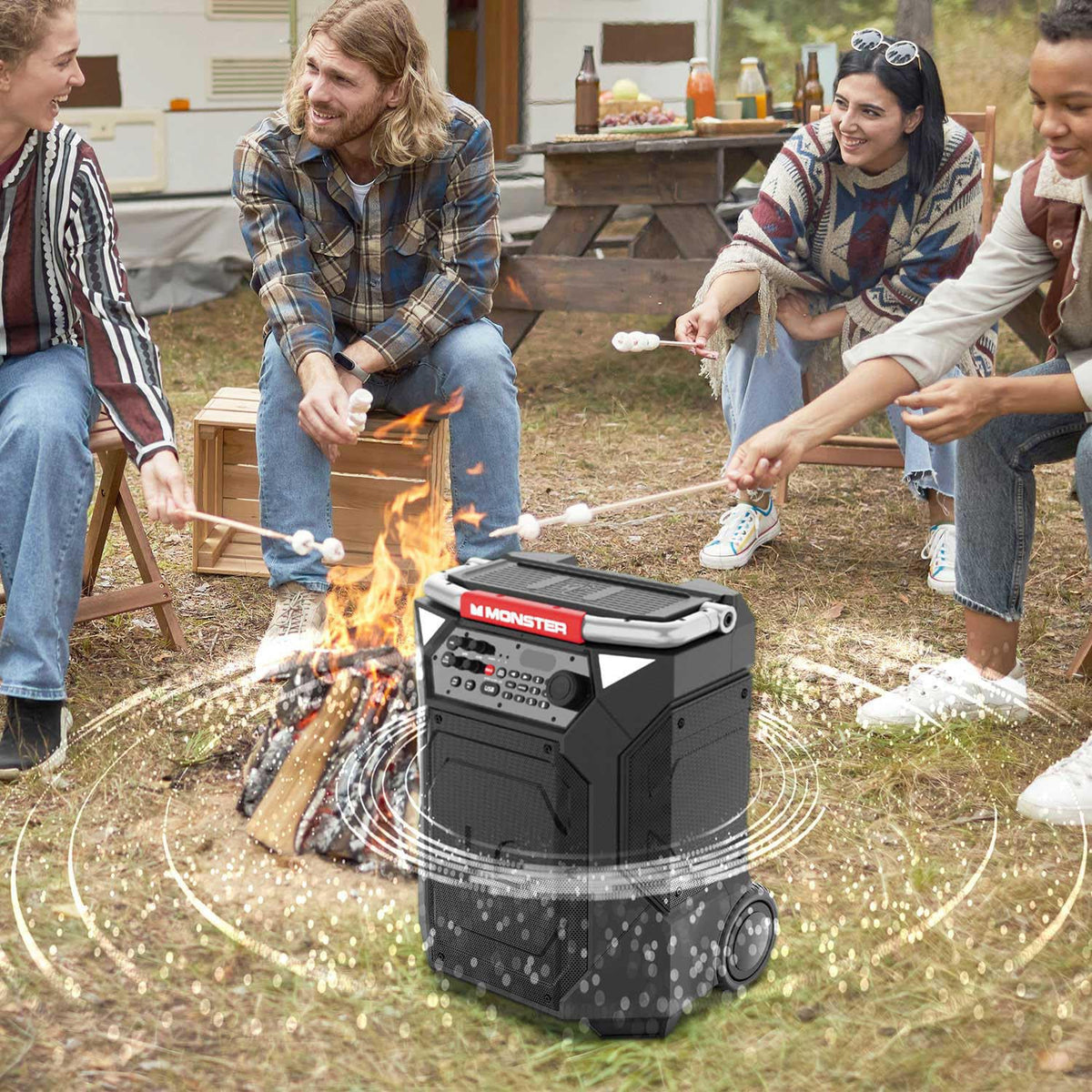 Portable Bluetooth Speaker with Microphone N1049