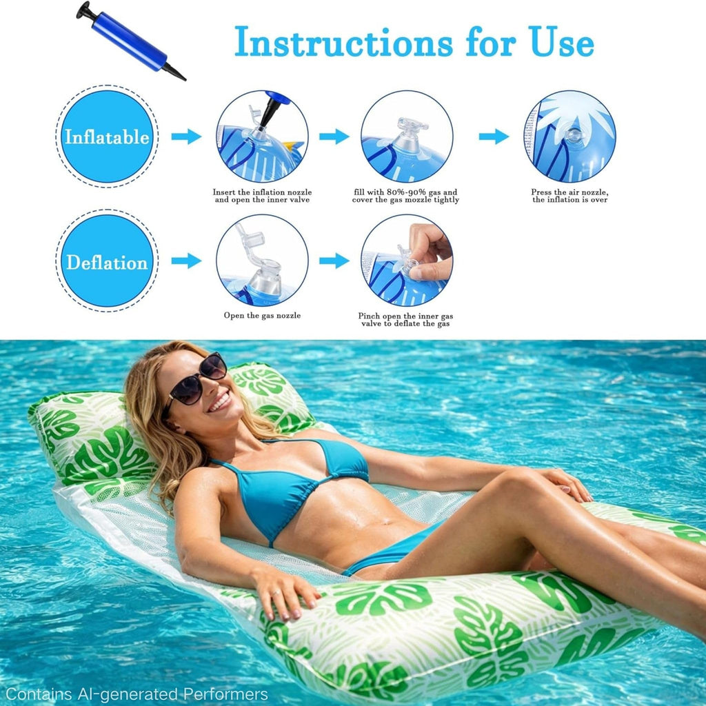 Inflatable Pool Float 6 Pack S9921