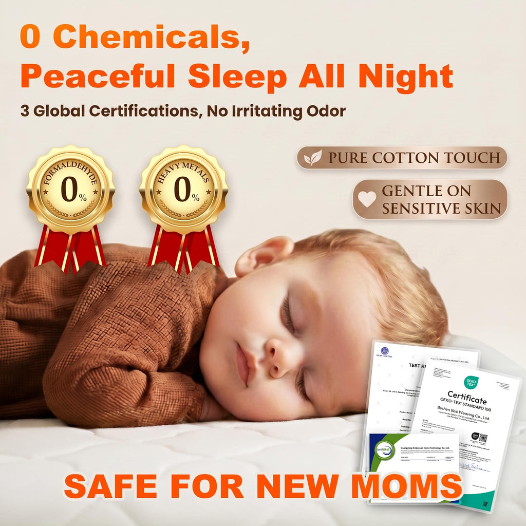 Dual Sided Memory Foam Baby Crib Mattress R261