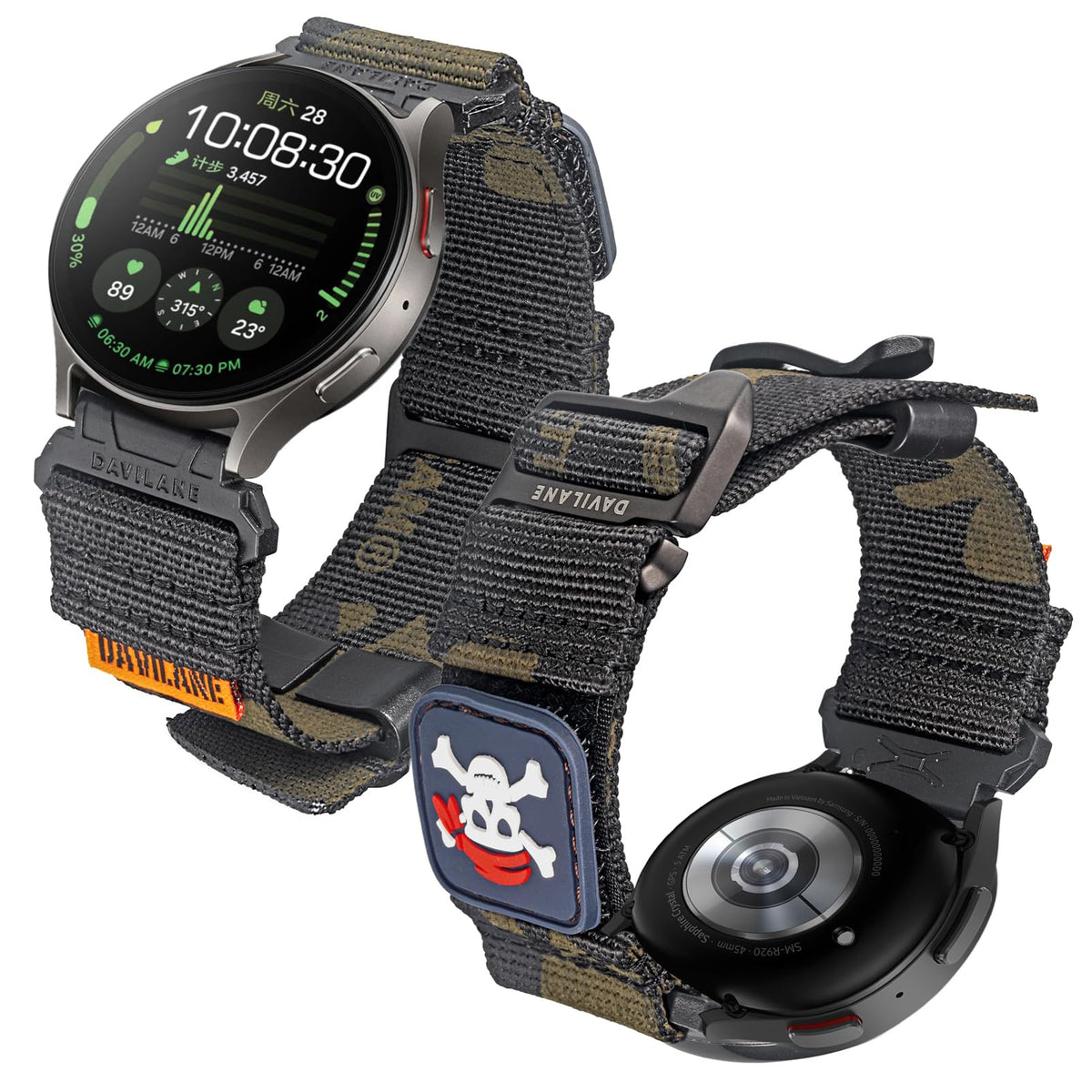 20/22mm Quick Release Watch Band O456834