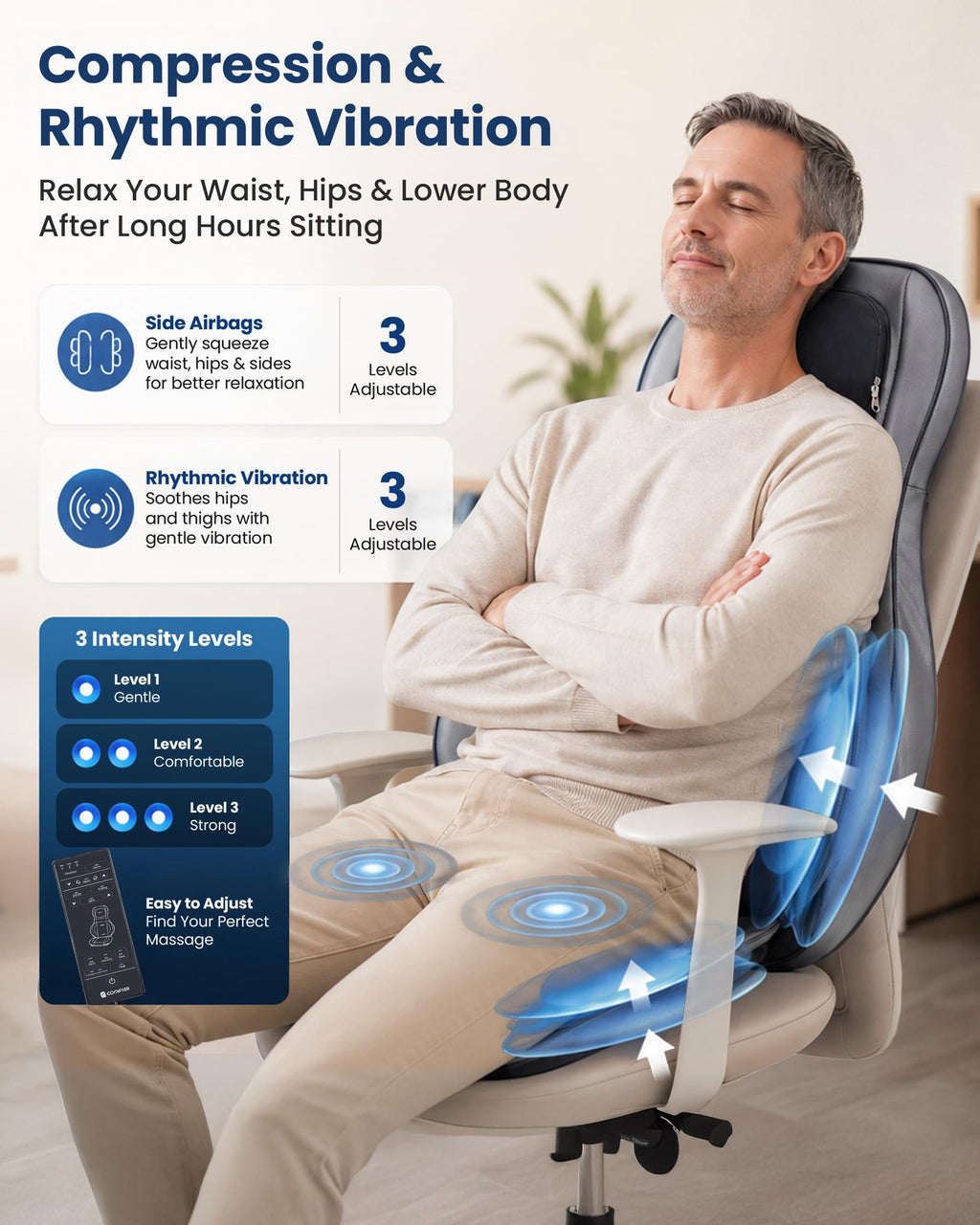 Shiatsu Neck & Back Massager with Heat S999273